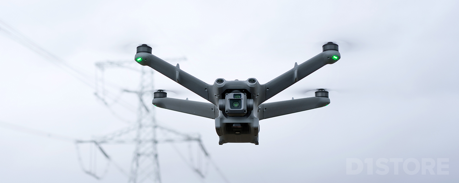 Matrice 3D drone in flight